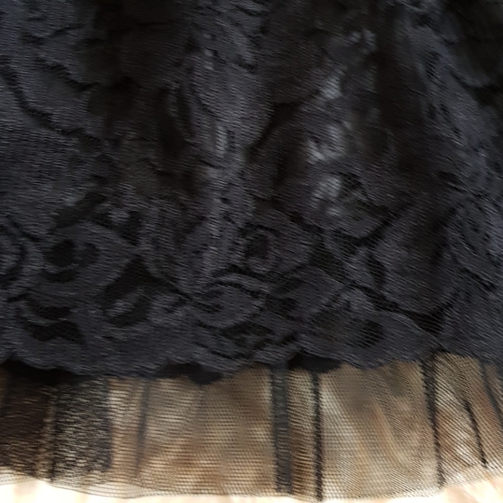 SOLD! Wet Seal, black lace skirt - Picture 5 of 7